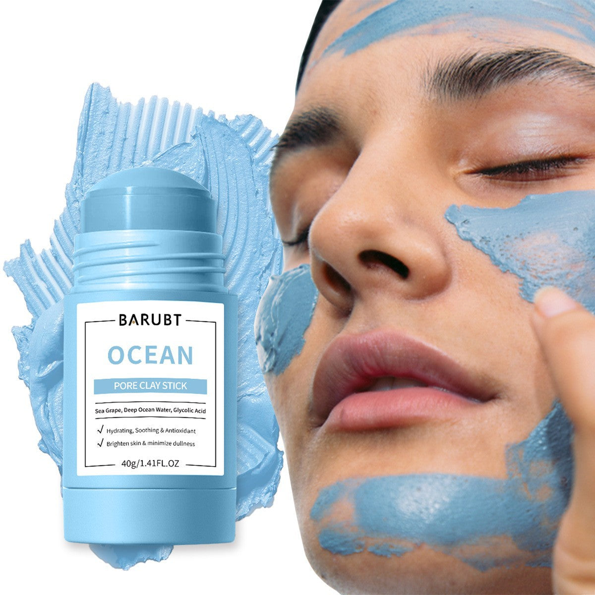 Volcanic Mud Mask Stick Deep Cleansing Blackhead Removal